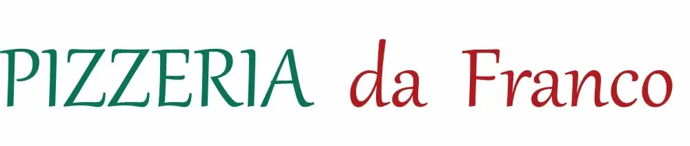 Pizzeria da Franco Schriftzug